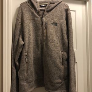 NWOT North face hooded sweater jacket
